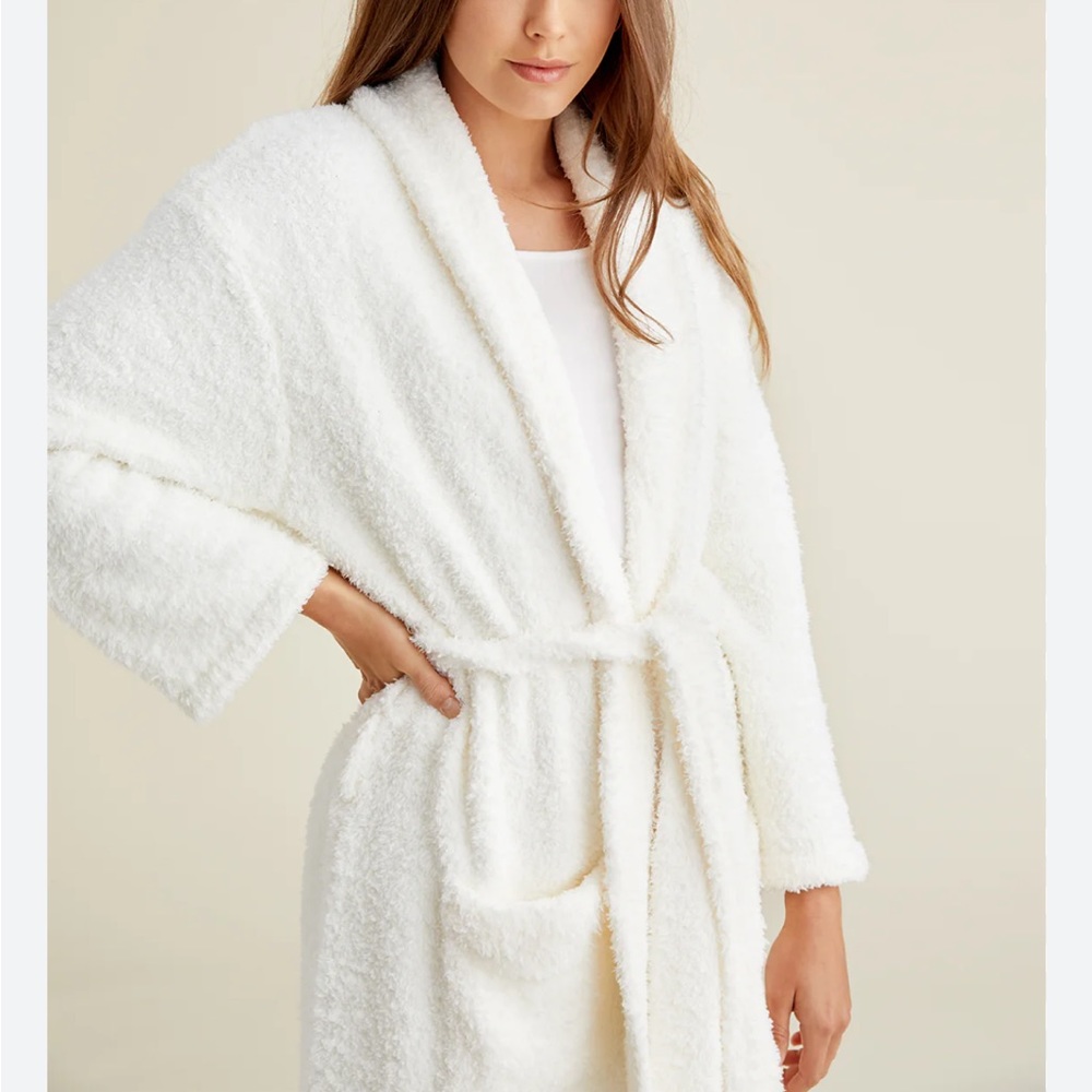 Barefoot Dreams Cozy White Robe